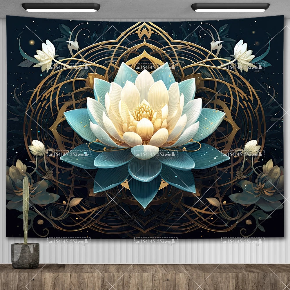 Tenture Murale Lotus