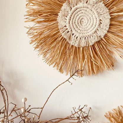 Décorations Murales  en raphia