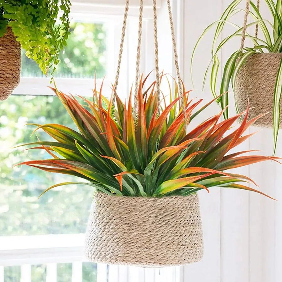 Plante  Artificielle Feuilles d'herbe de printemps