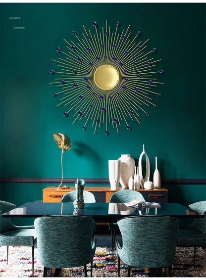 Miroir Décoratif en Métal