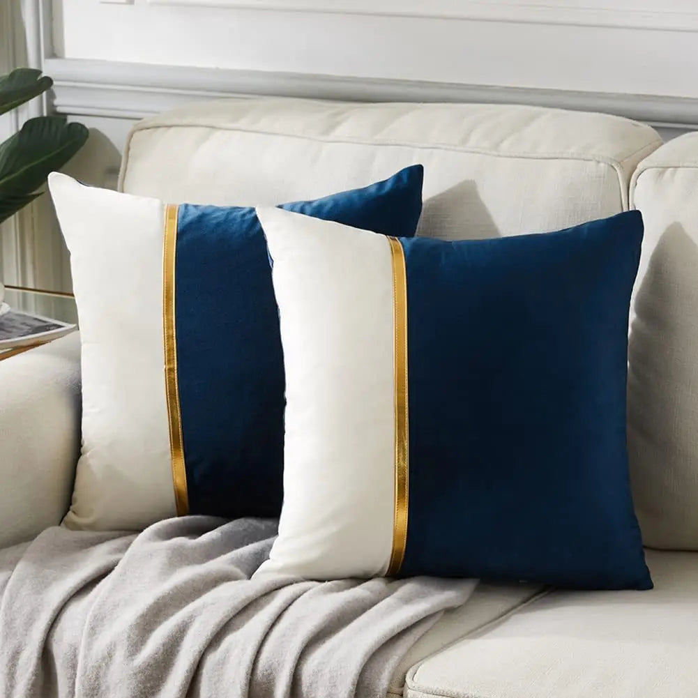 Housse de Coussin Décorative velours