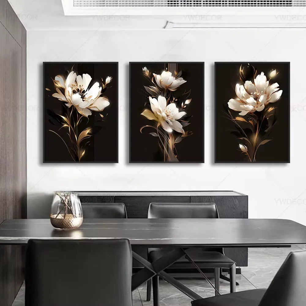 Tableau Moderne Fleur