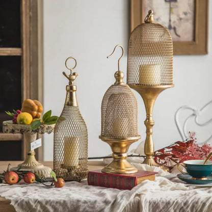 Bougeoir  Européen Rétro en fer