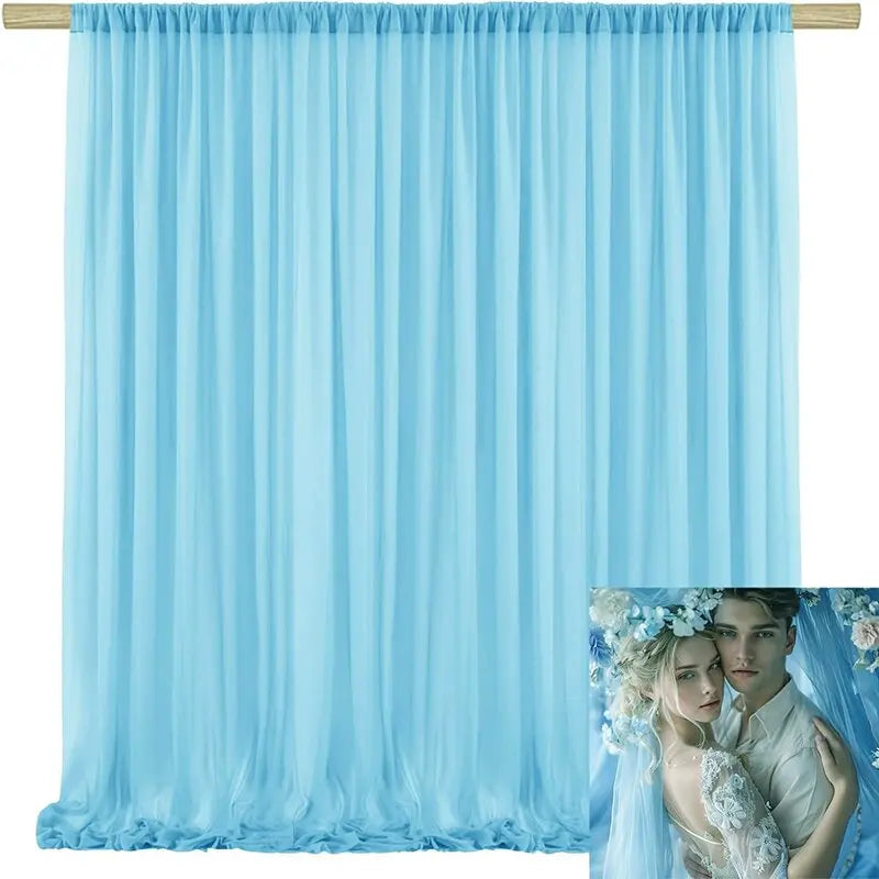 Rideaux en Mousseline