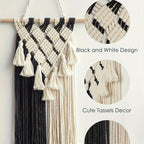 Macramé Mural Tissé