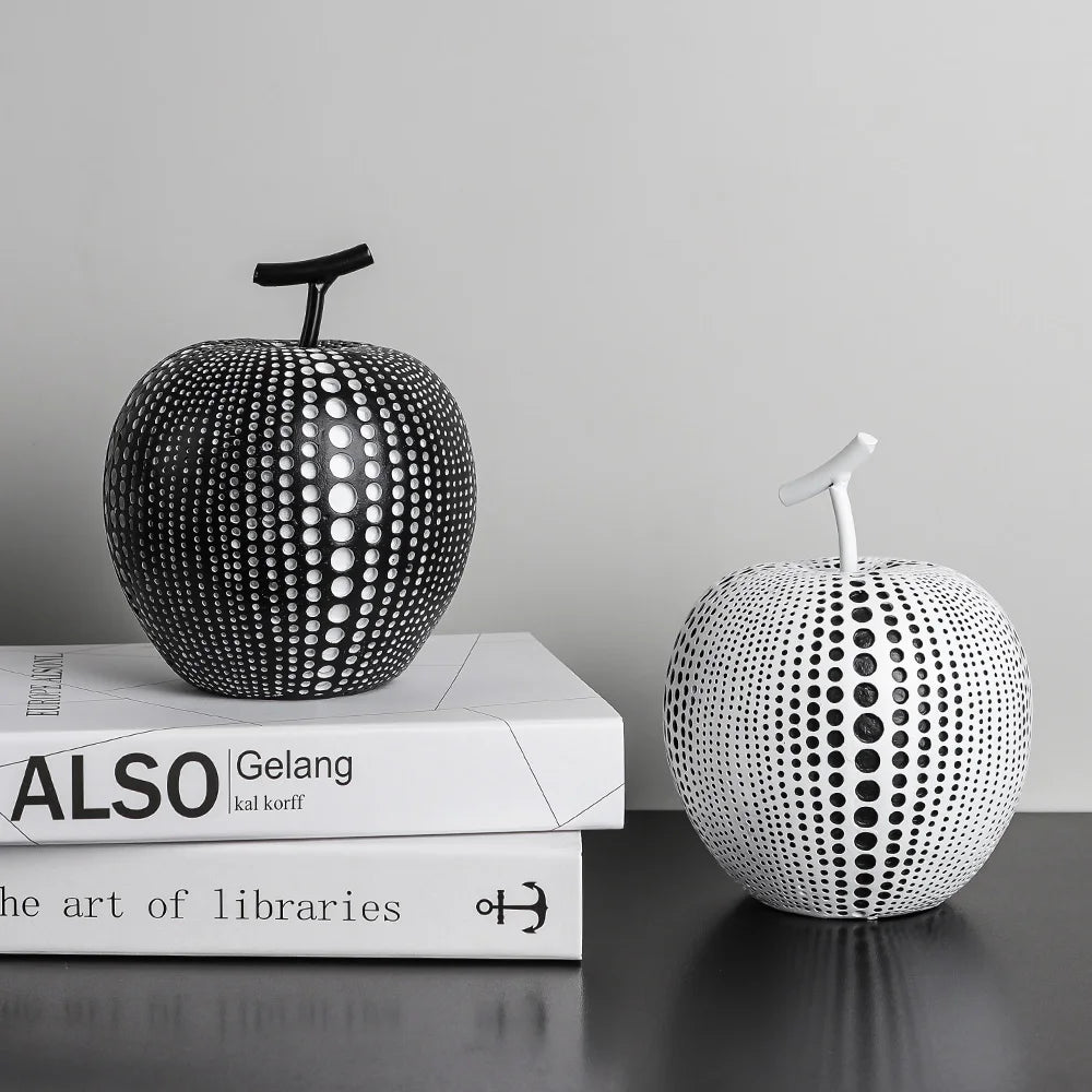 Sculpture abstraite de Pomme