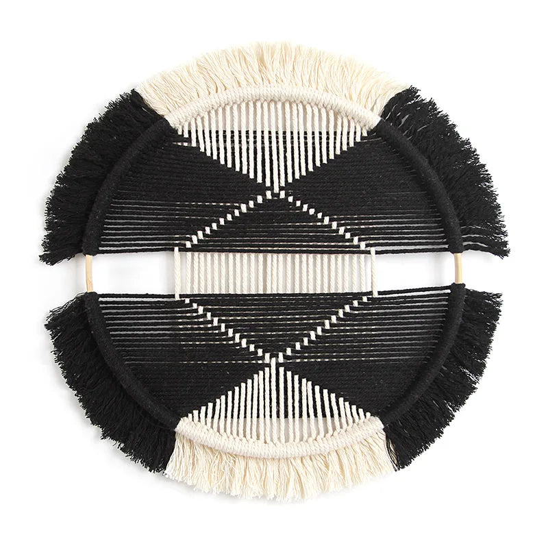 Panier Mural Rond Mandala