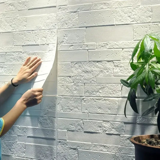 Revêtement Autocollant Mural 3D effet Brique