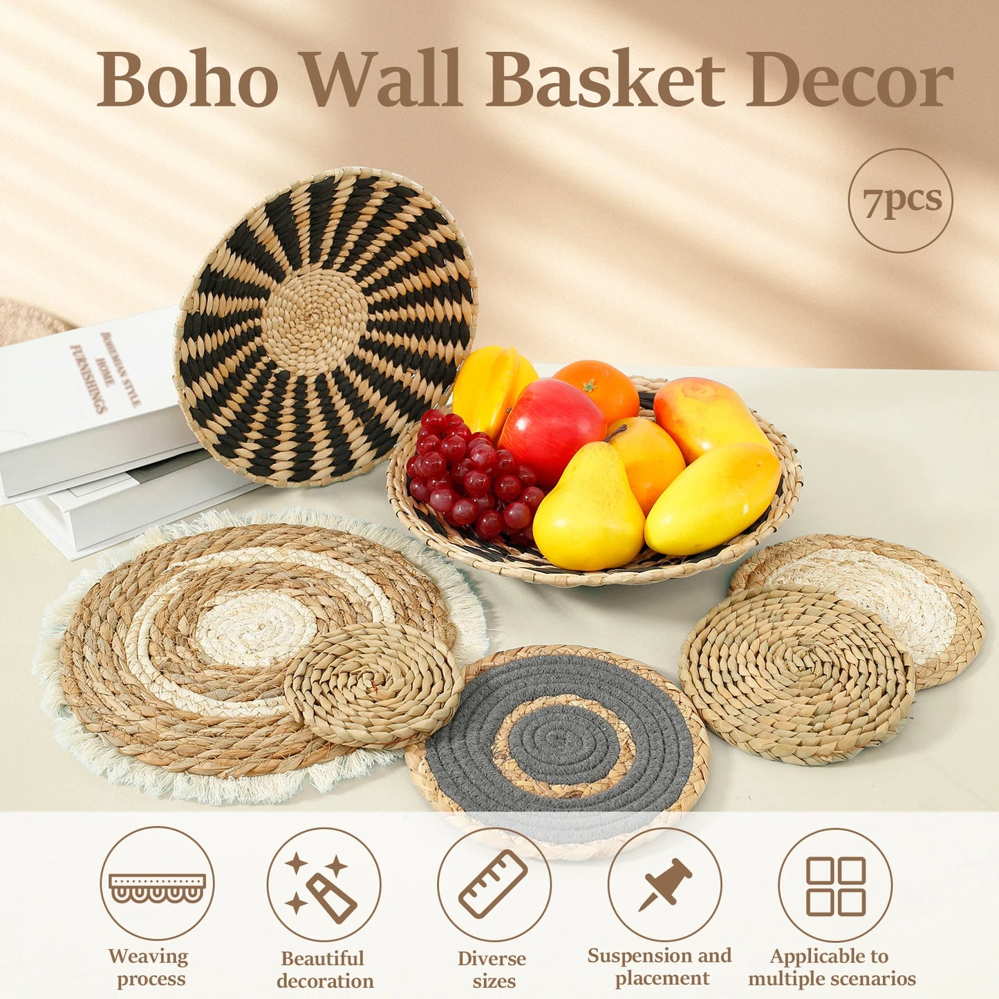 Panier Mural Style Boho