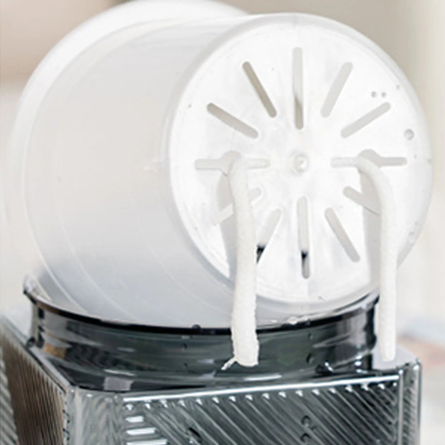 Pot hydroponique carré