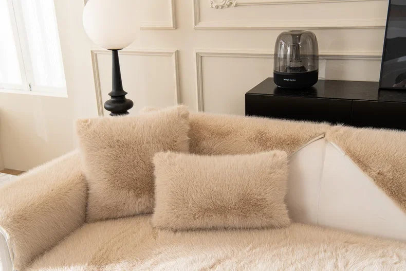 Housse  de Canapé en Peluche Lapin