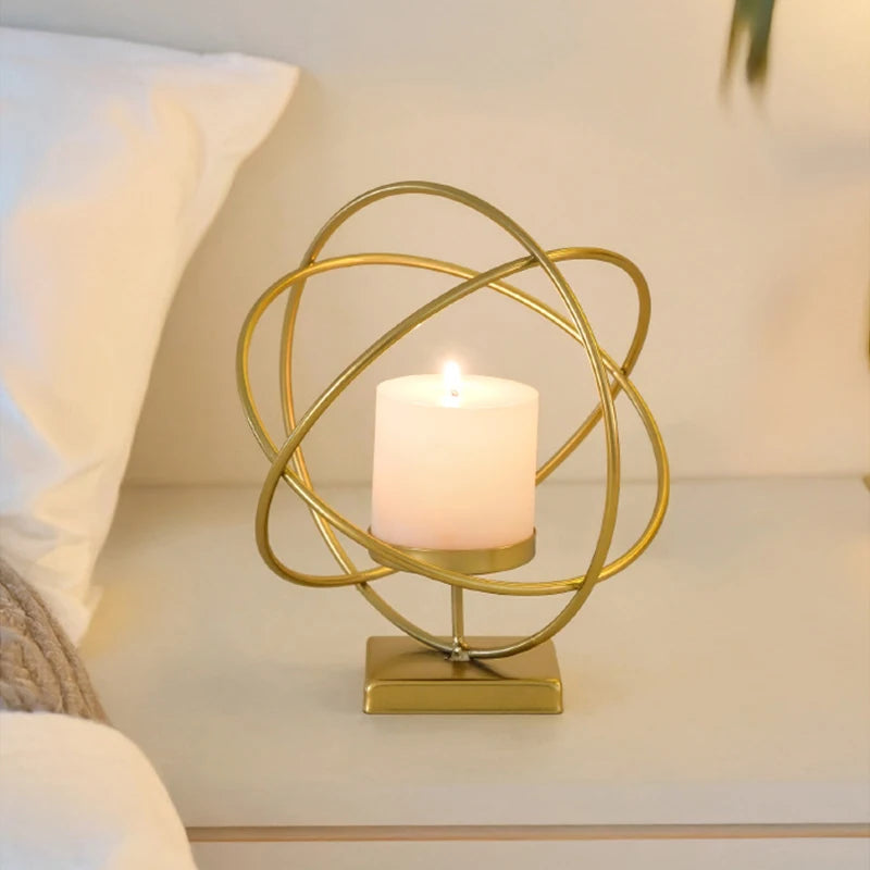 Bougeoir Cube magique 3D en Fer