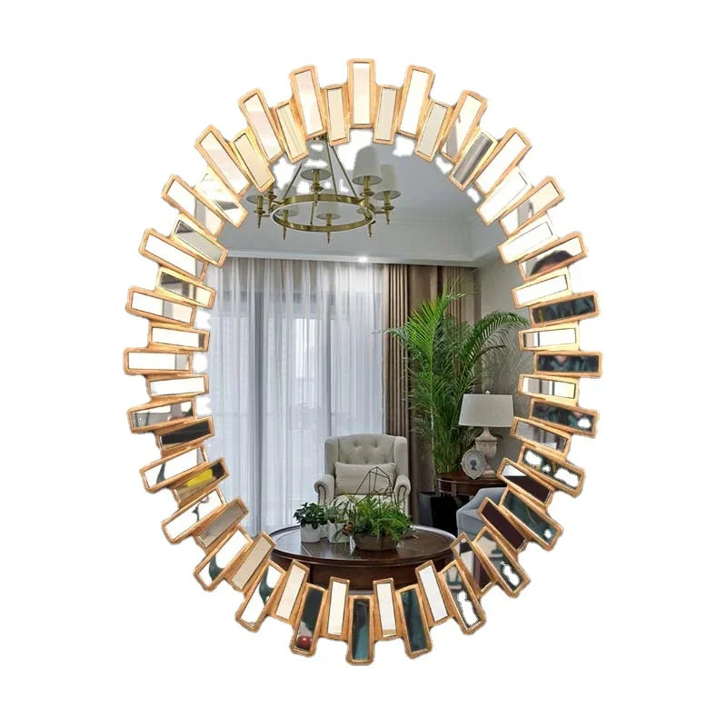 Miroir Décoratif Mural Rond