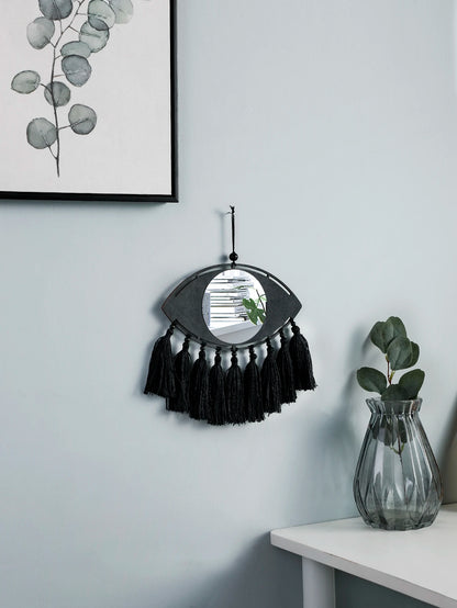 Miroir Décoratif en Macramé