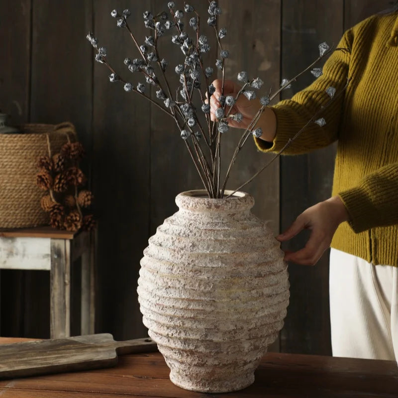 Vase en Argile brute