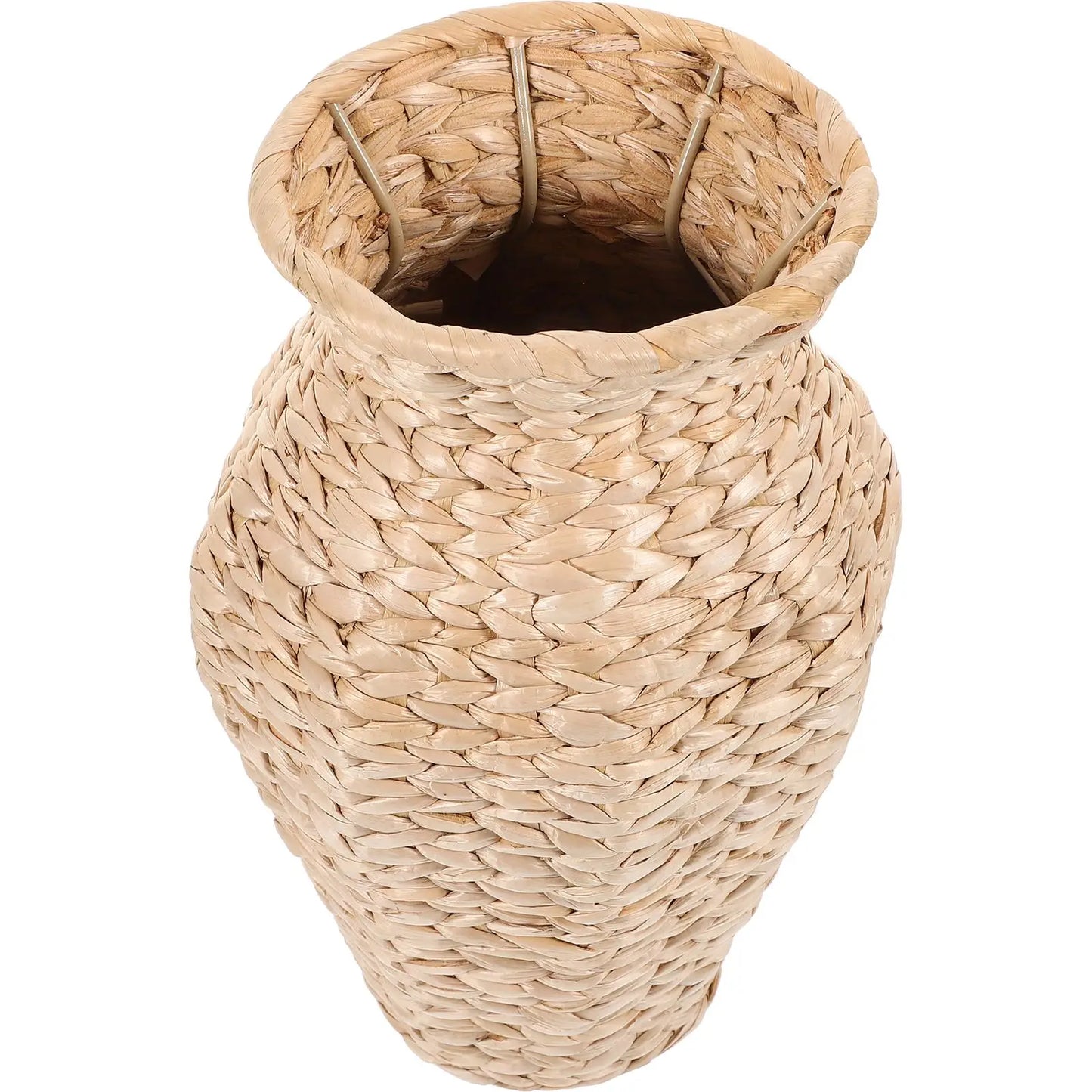 Vase en Osier Tressé