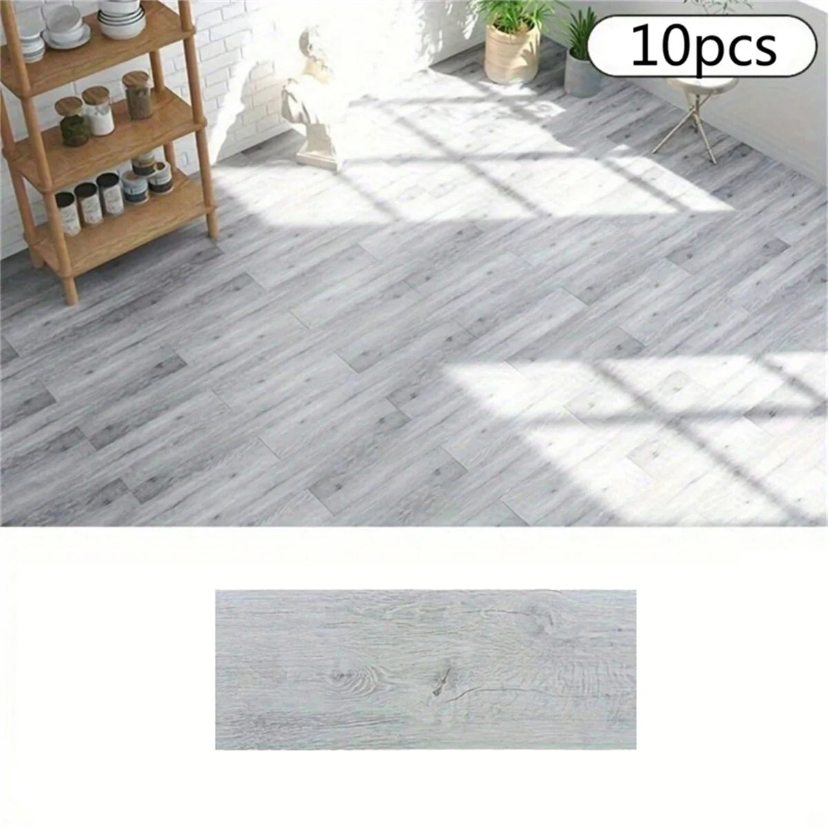 Autocollant de Sol effet bois