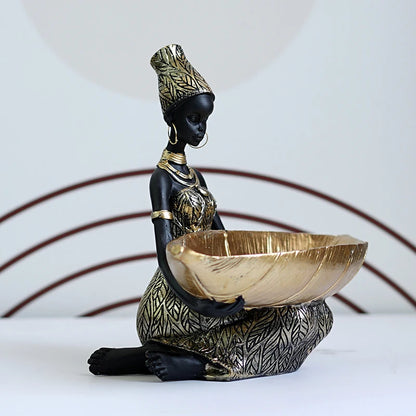 Figurine Africaine Décoration Intérieure
