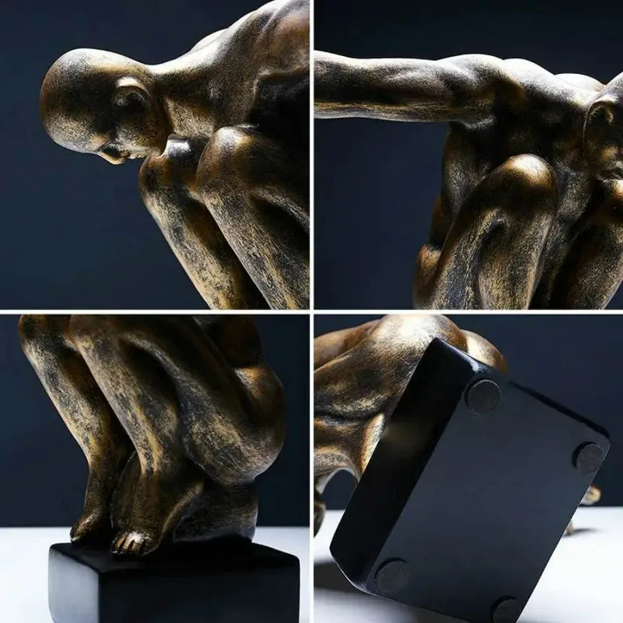 Sculpture d'art corporel Humain