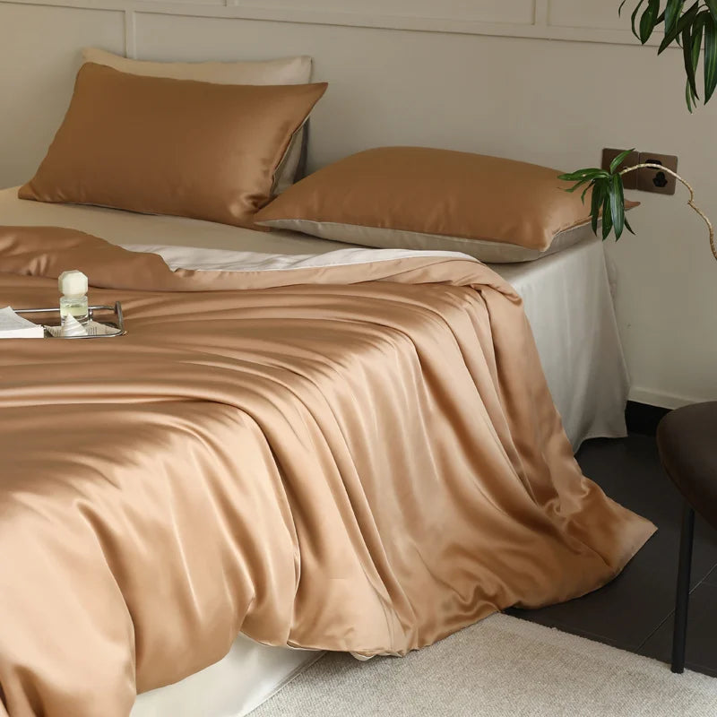 Parure Housse de Couette en Soie