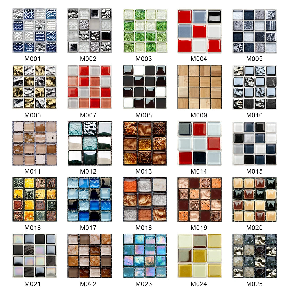 Autocollant Mural Décoratif Mosaïque