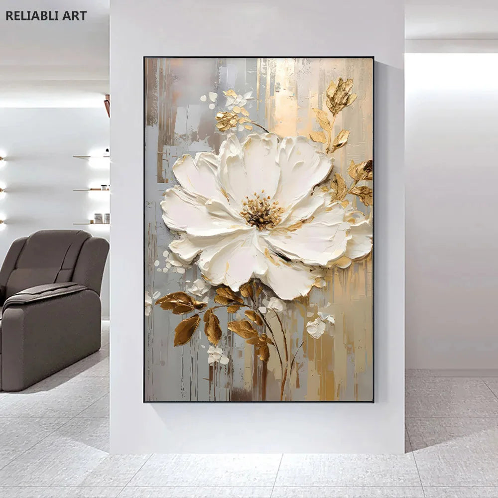 Tableau Moderne Art Fleur