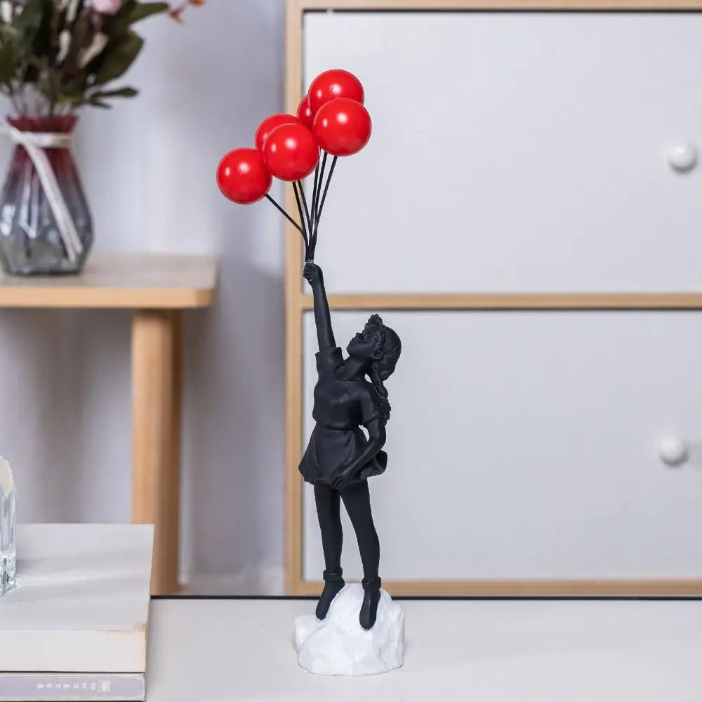Figurine Personnage Ballon Volant