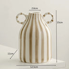 Vase en Céramique à Double Anse