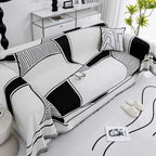 Housse de Canapé en Coton Style Nordique