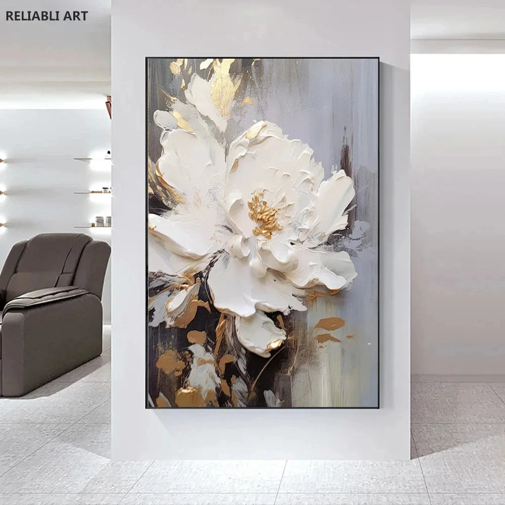 Tableau Moderne Art Fleur