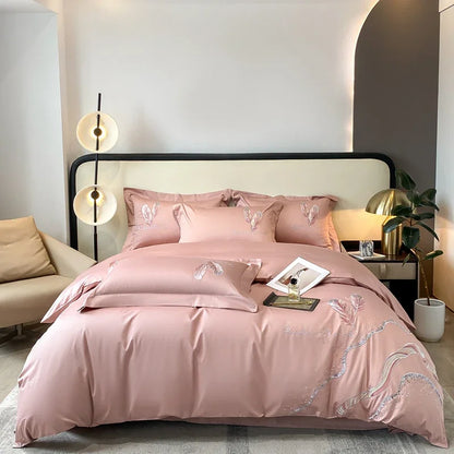 Parure de lit Brodée