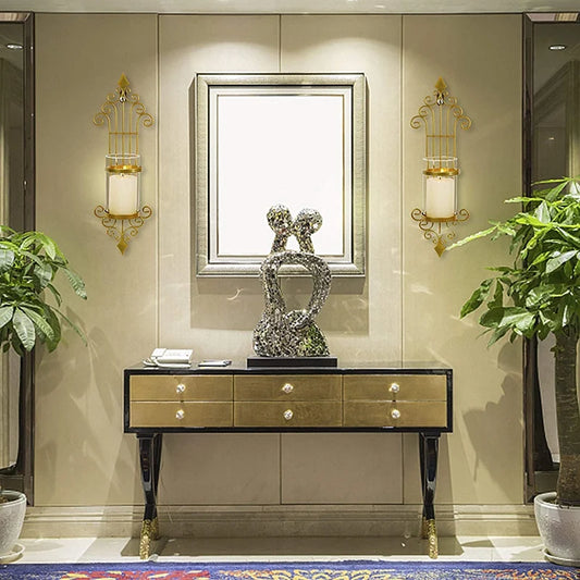 Bougeoir Mural en Métal