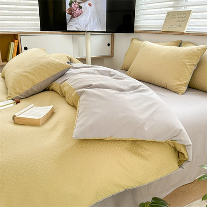 Parure Housse de Couette en Jacquard