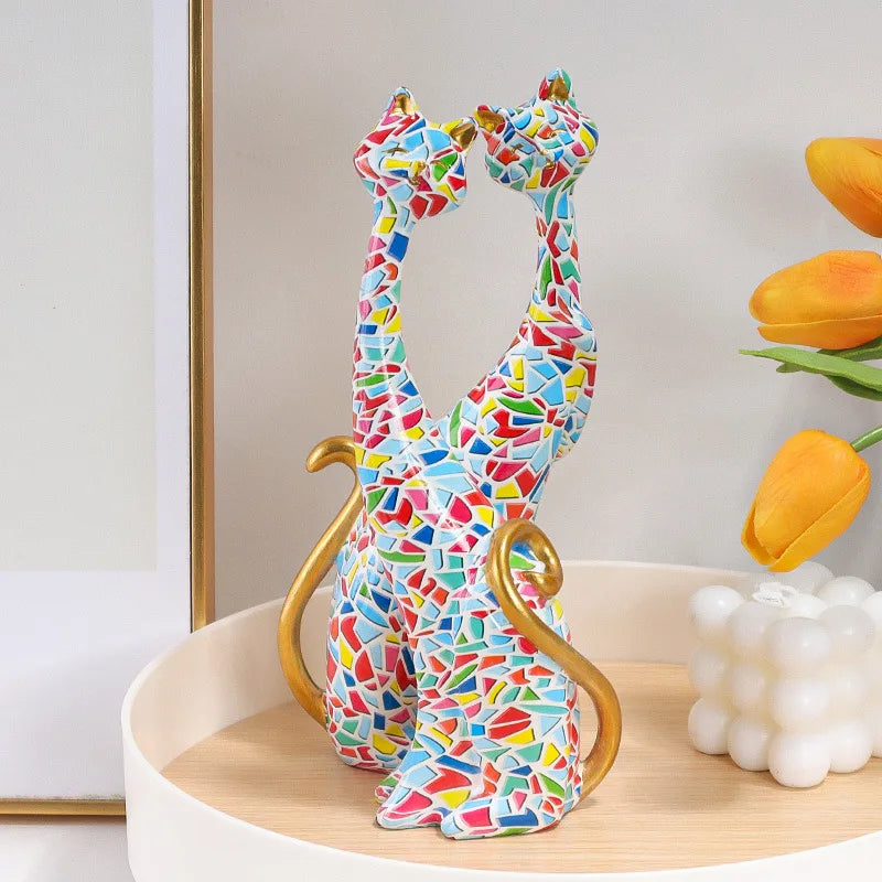 Figurine de Chat graffiti