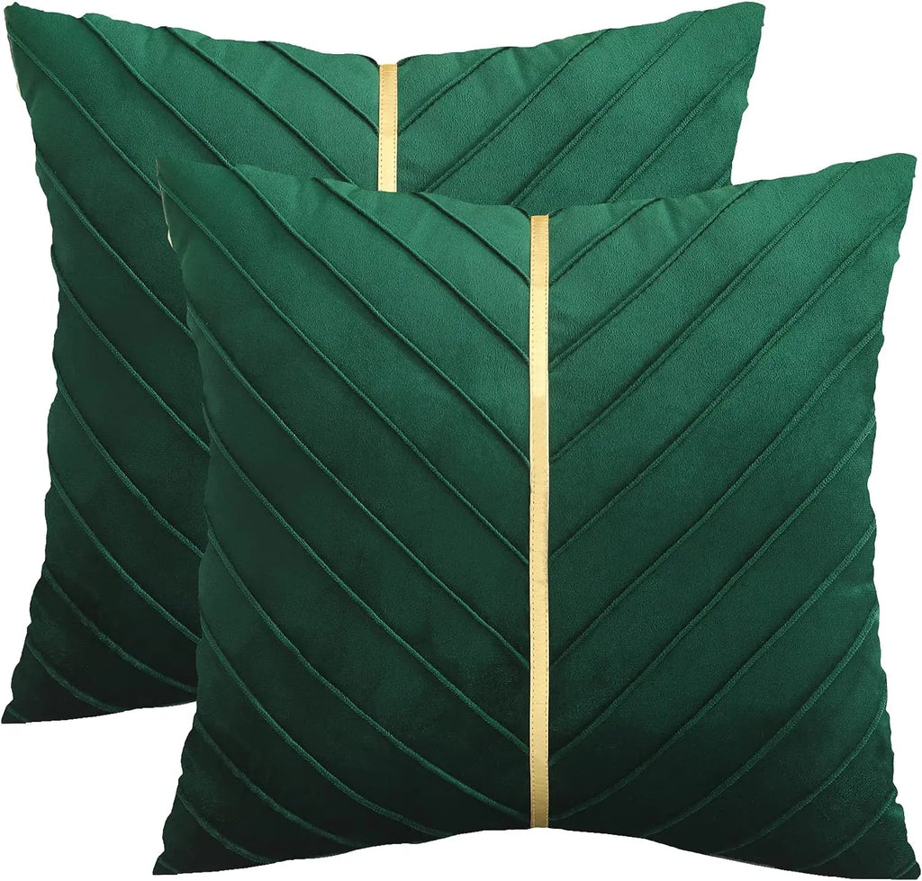 Housse de coussin flocon de neige en velours