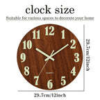 Horloge Murale Lumineuse