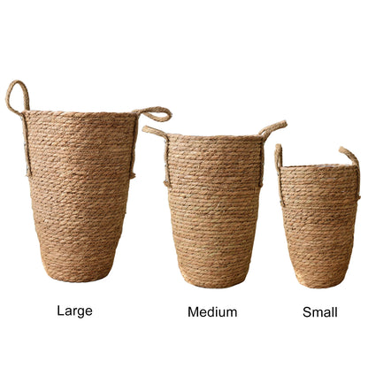 Vase  Panier en Rotin Décoration Bohème