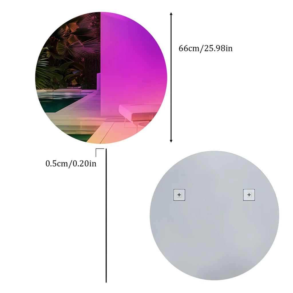 Miroir Décoratif Rond