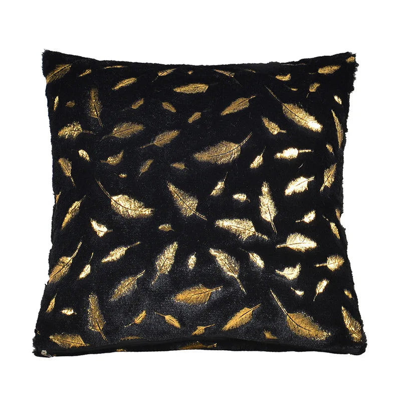 Housse de Coussin en Peluche