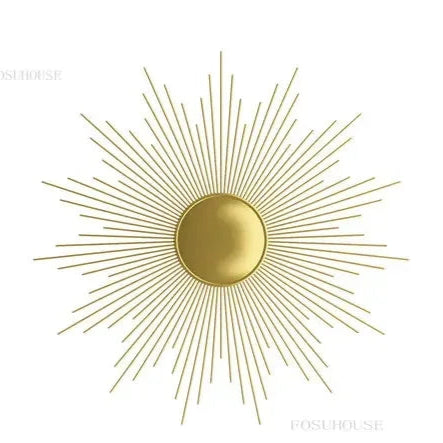 Miroir Décoratif en Métal
