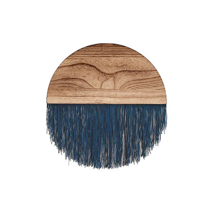 Décoration Murale Demi-Cercle en Macramé