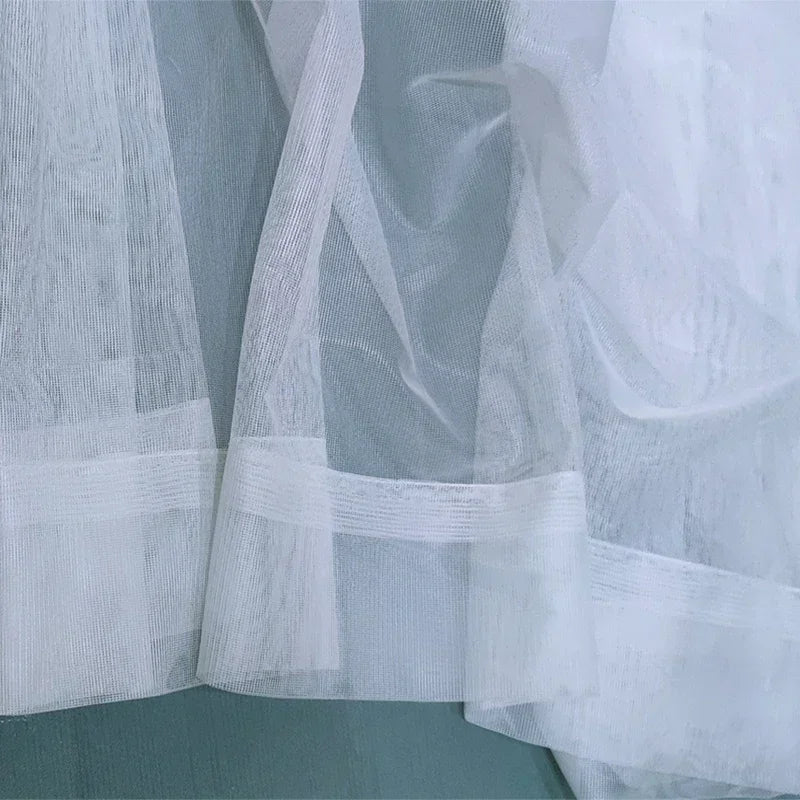 Rideaux en Voile Transparent