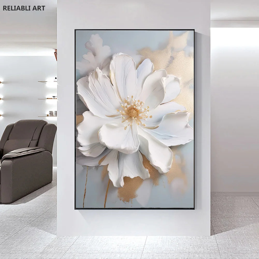 Tableau Moderne Art Fleur