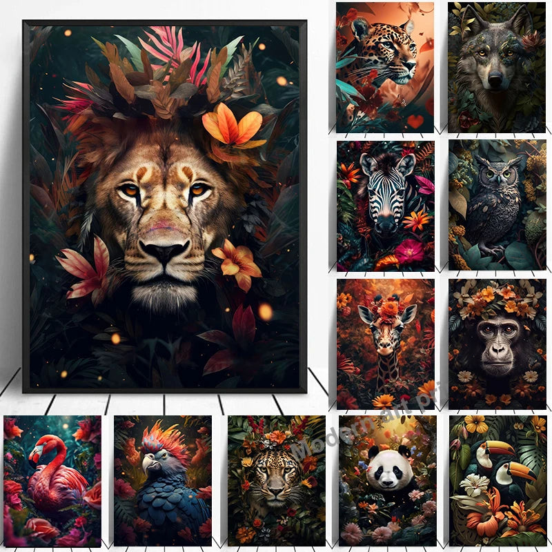Tableau Moderne Art Animal