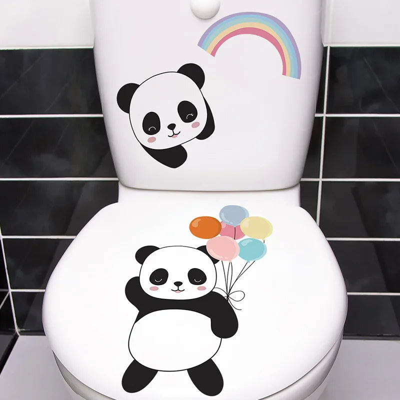 Autocollant Mural Plante WC