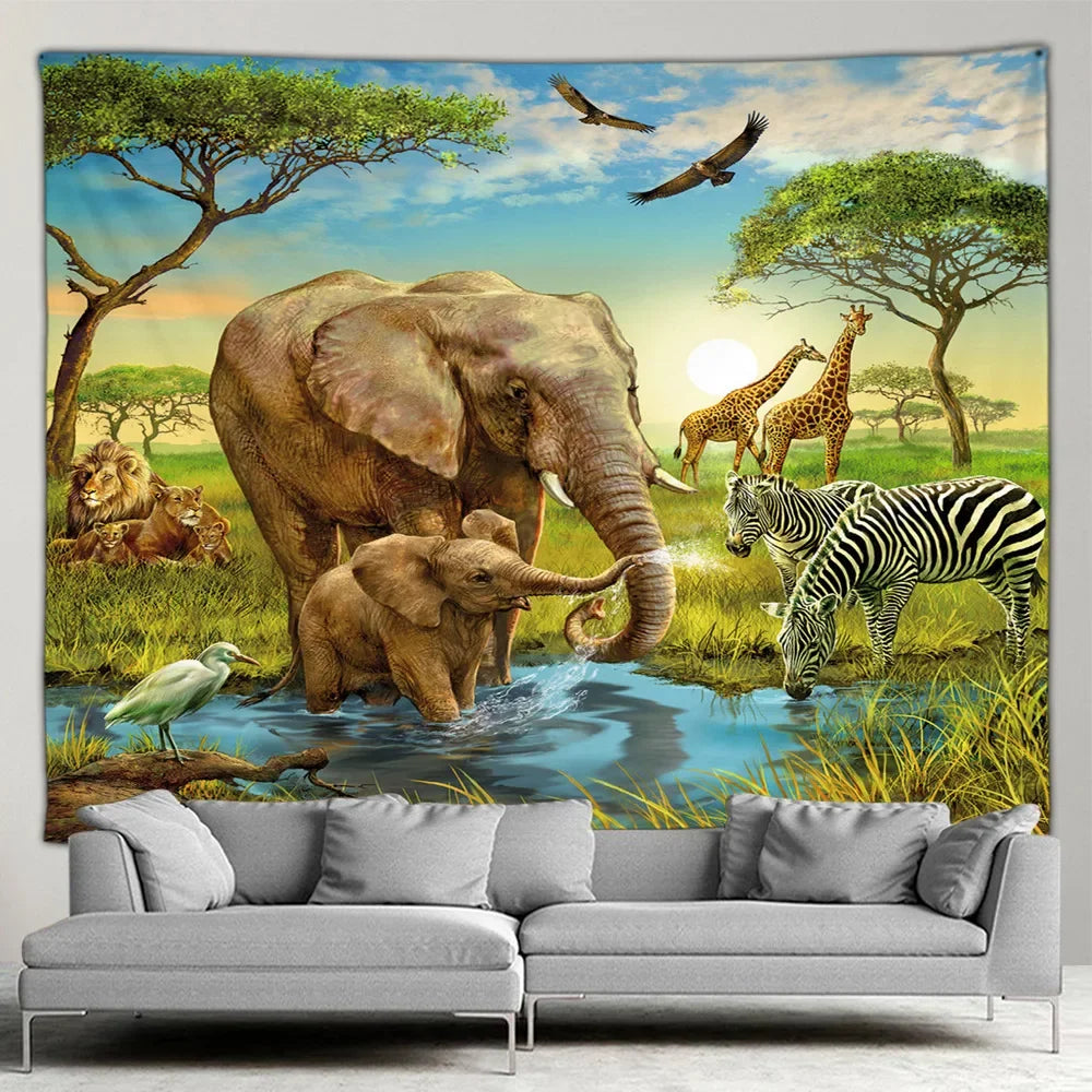 Tenture Murale Animal