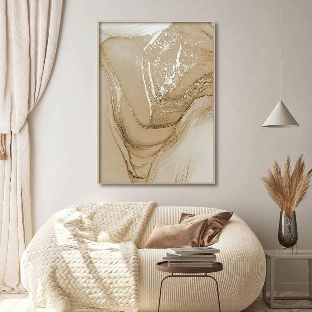 Tableau Moderne Abstrait Boho