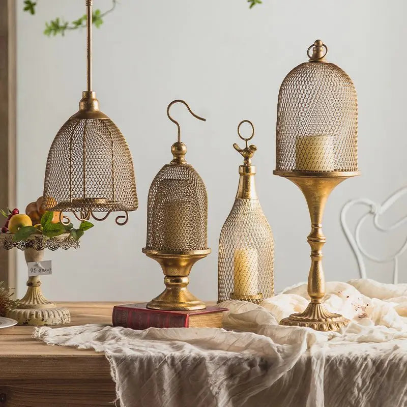 Bougeoir  Européen Rétro en fer