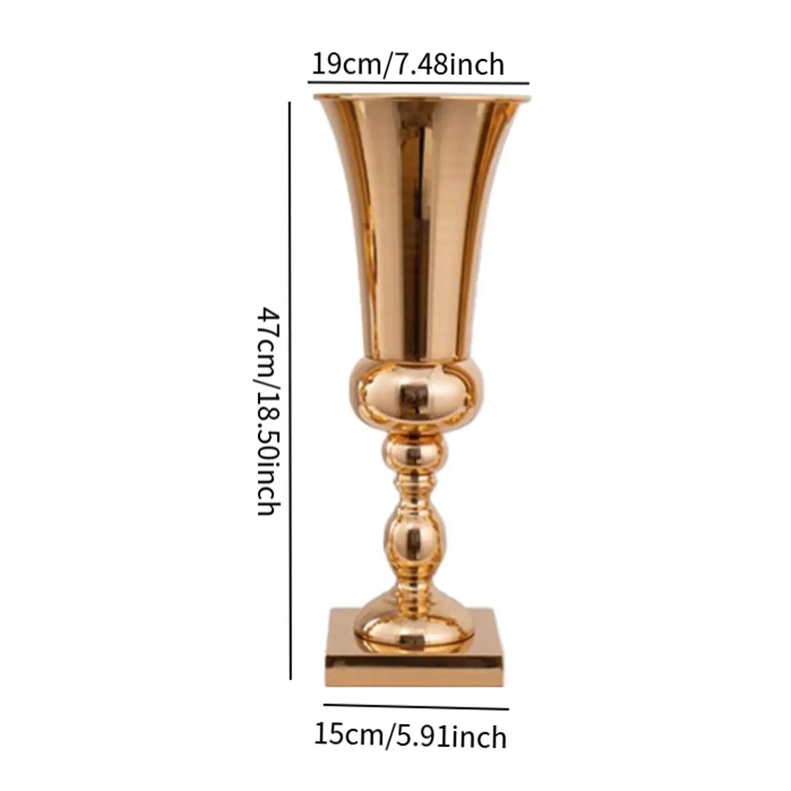 Vase en Métal Elégant