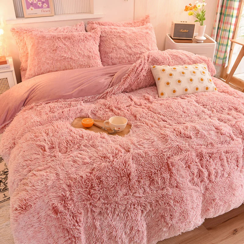 Parure Housse de Couette en Velours